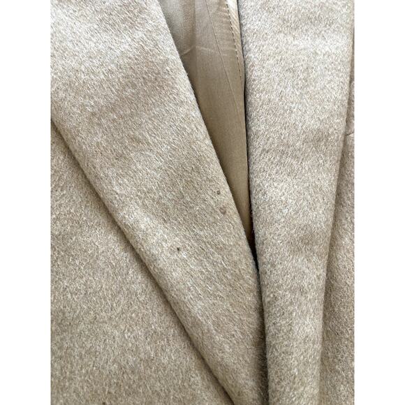 Bill Blass Blazer Mens 40R Camel Hair Tan Beige Coat 2 Button - Picture 2 of 11